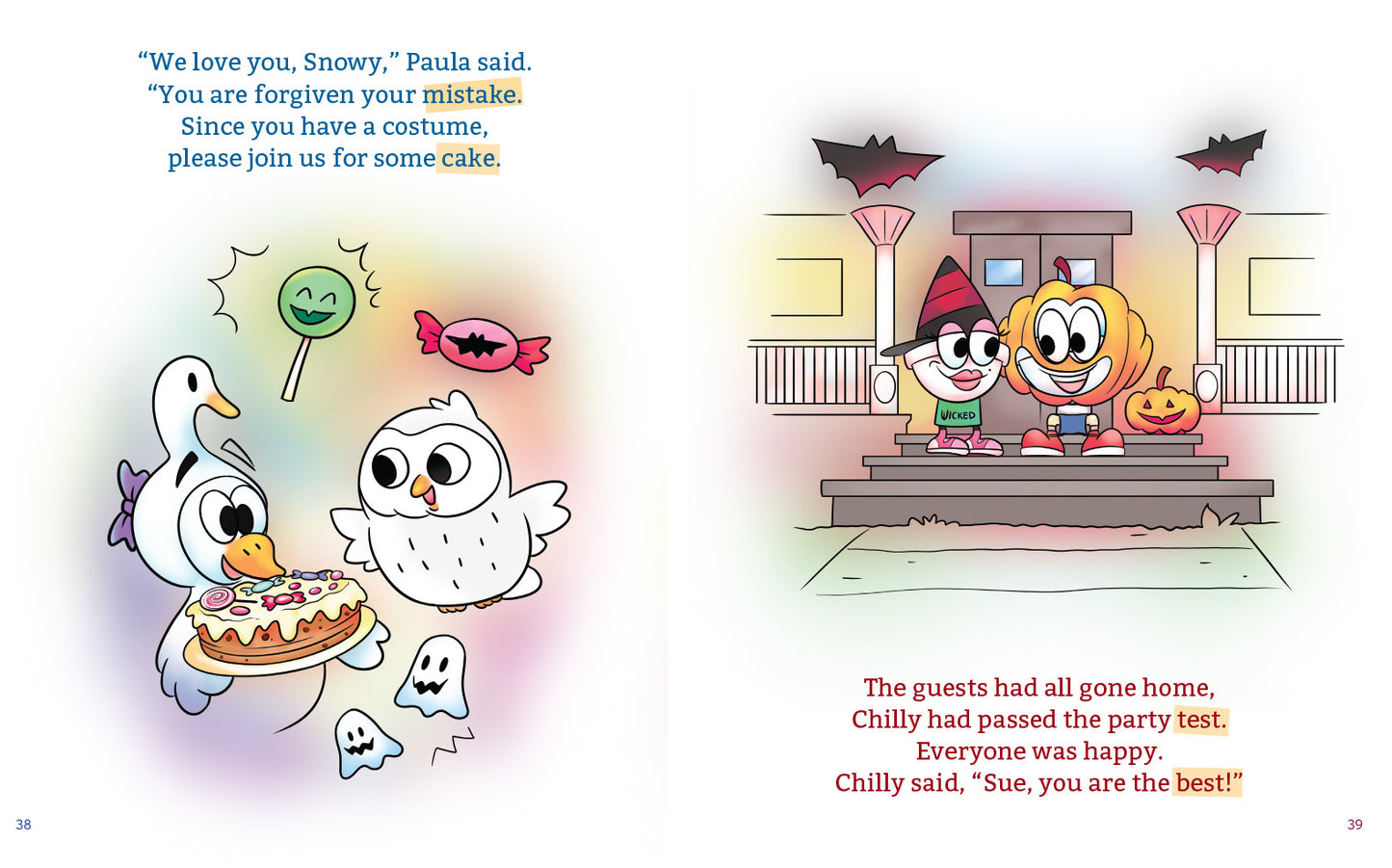 Chilly and the Halloween Party (PRINT EDITION) (Copy)