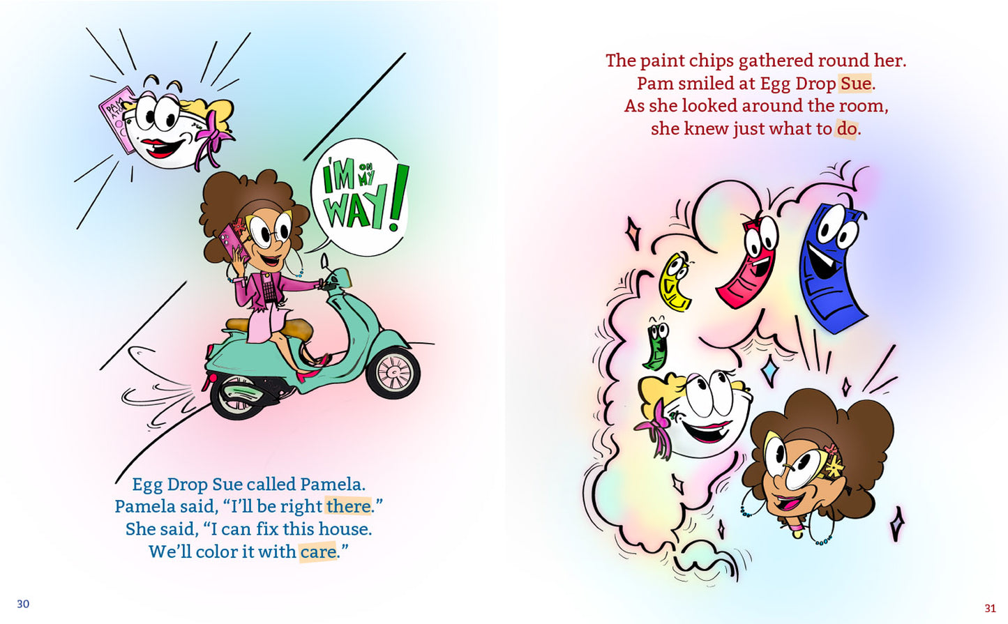 Chilly and the Paint Chips (PRINT EDITION)