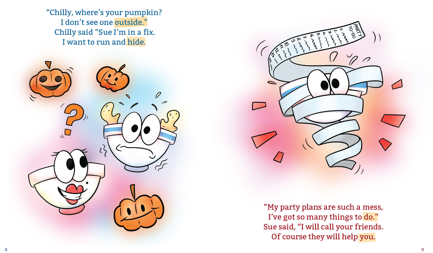 Chilly and the Halloween Party (PRINT EDITION) (Copy)